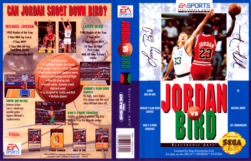 Jordan Vs Bird (USA, Europe)